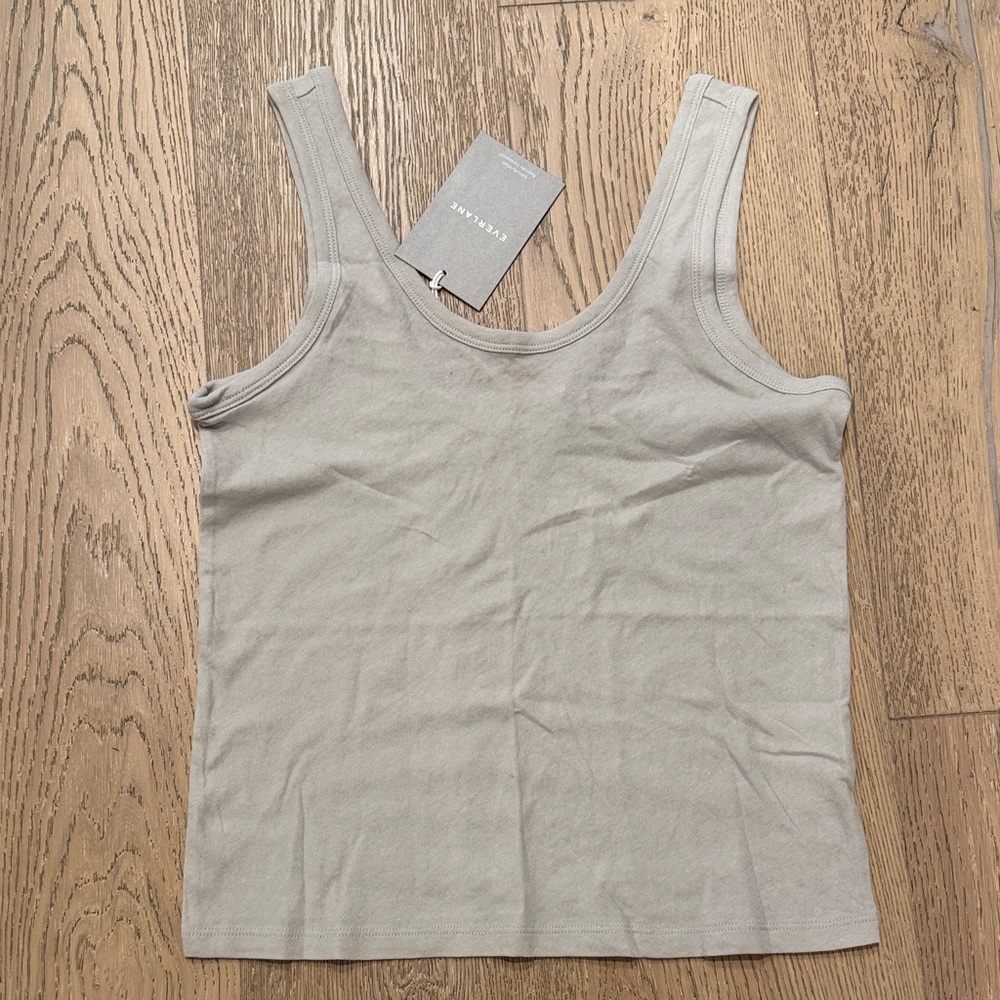 Everlane Cream Tank Top